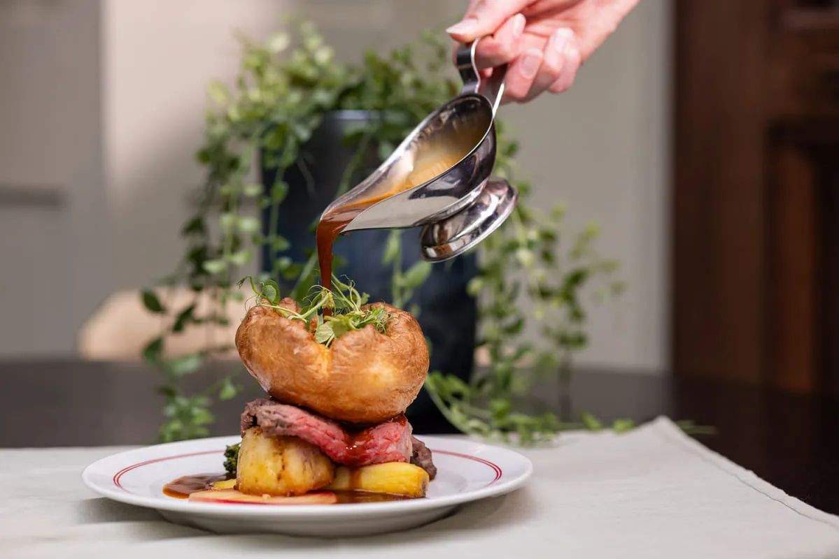 Dine at 1744 restaurant